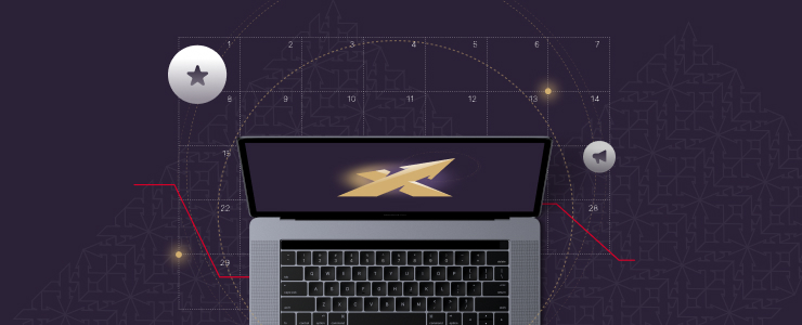 Image of a laptop as the top cryptocurrency for investment opportunities.